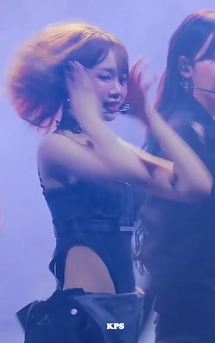 ChaeWon's Slutty Stage Tease: LE SSERAFIM Bodysuit Bombshell