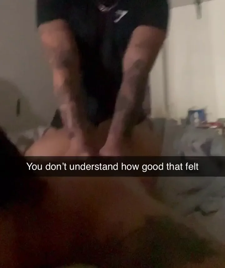 Face it.. At this point its too late. Your cute innocent girlfriend has officially become your BFFS personal cum dump. What started off as an experiment has left you in chronic agony as he fucks twice a day