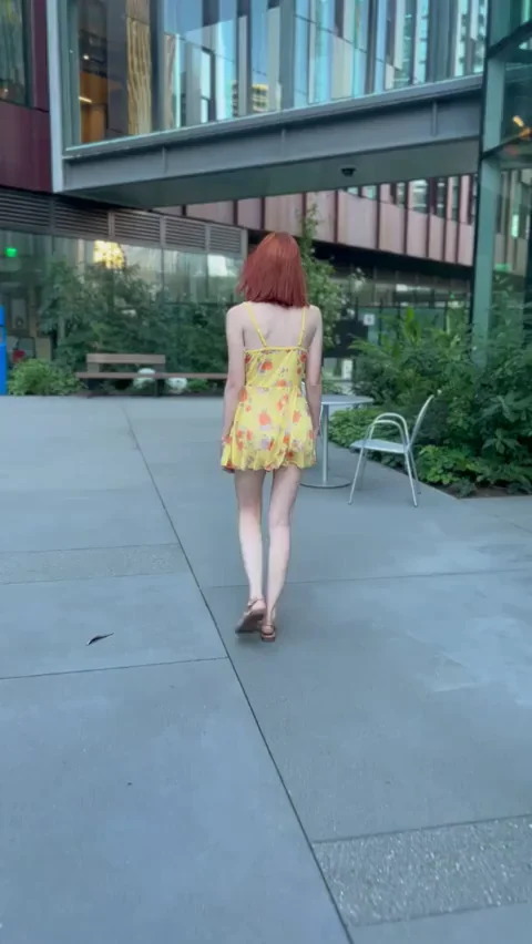 Flashing in the middle of downtown Seattle