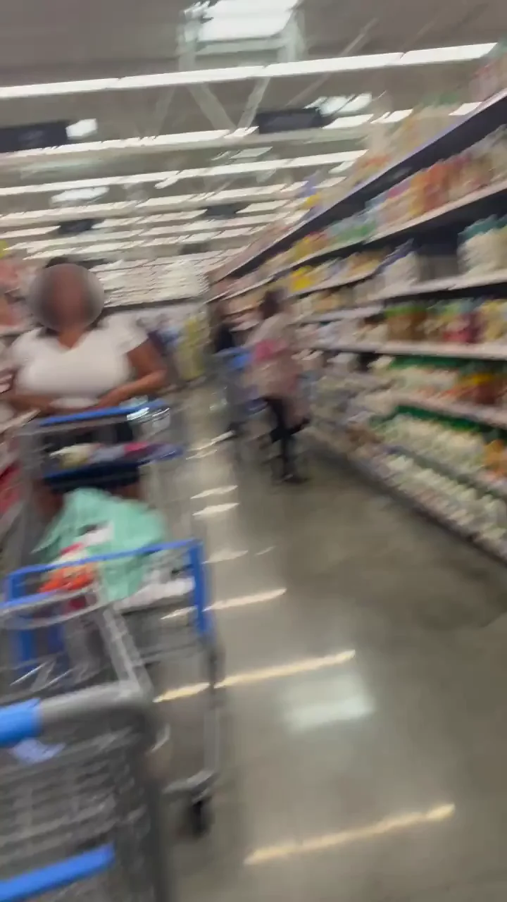 Busy Walmart flash