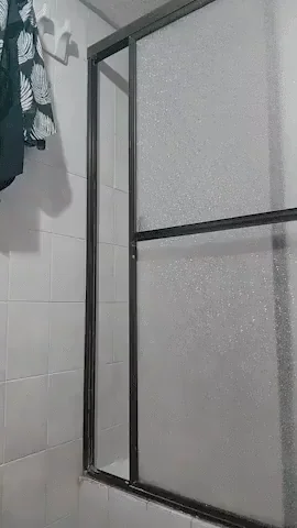 We should shower together next time