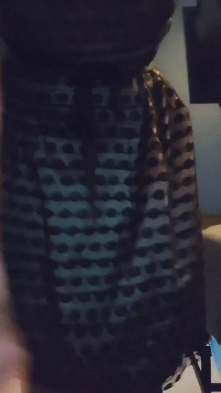 Slutty Date Night Dress Tease: MILF Spreads for Pussy Peek