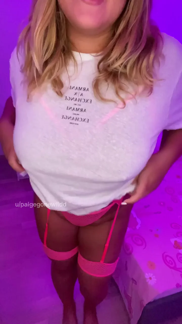 Play with my tits for good luck