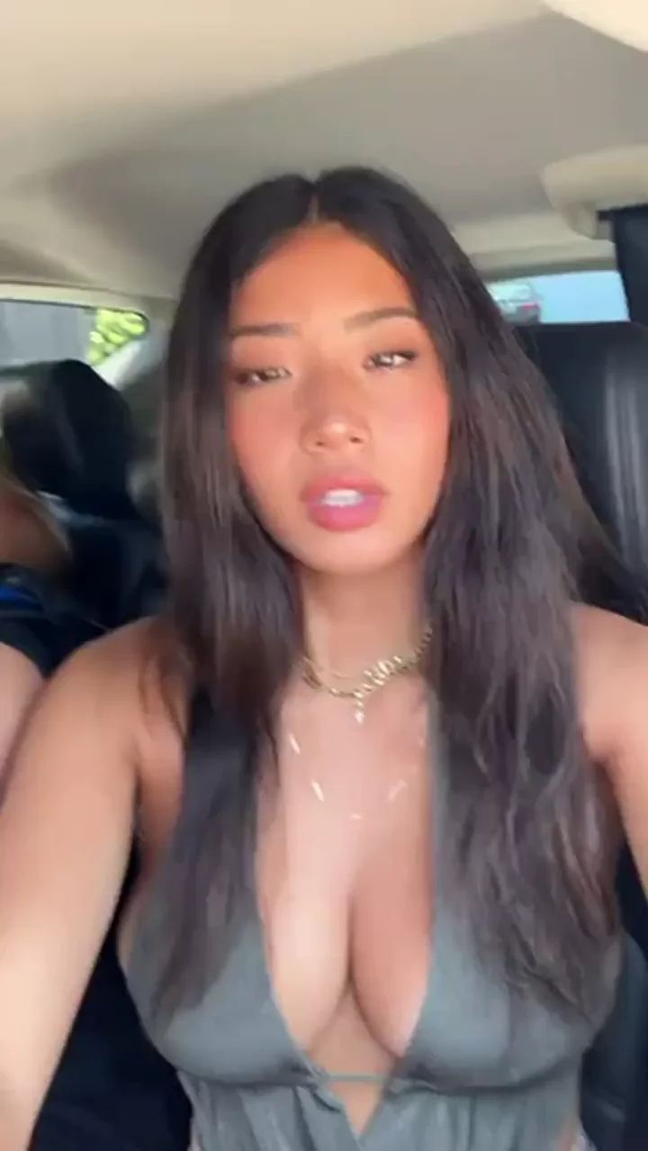 In the car