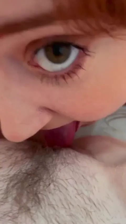 Feeling her clit throb against my tongue!