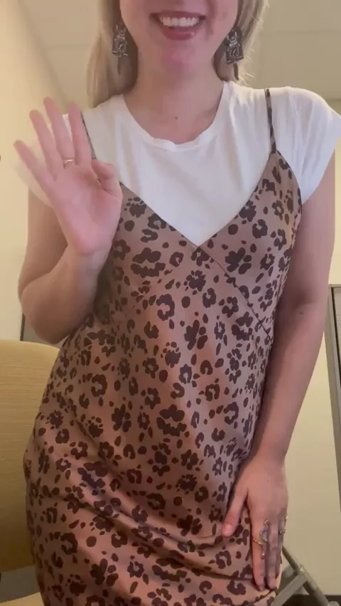 Your little leopard office slut