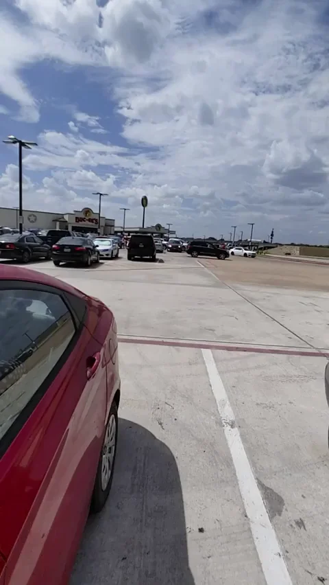 🔥 Summer Parking Lot Tit Flash Slut 💦