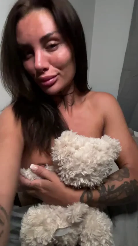Teddy Tease: Craving Your Hot Load on My Slutty Tits