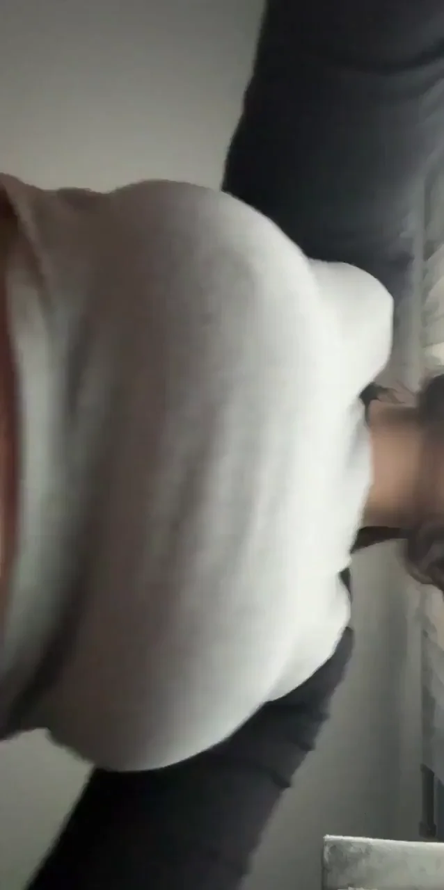 Slutty Stacked Amateur Teases Her Massive Tits 💦🍈🍈