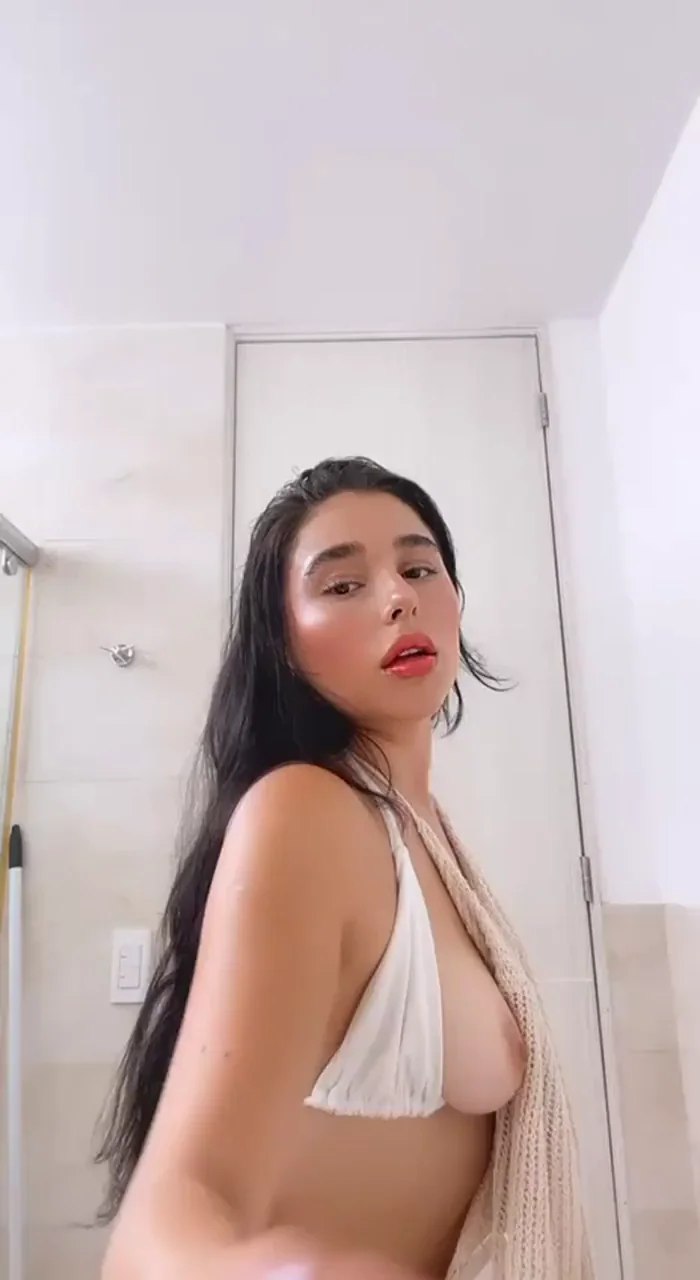 Always ready for a quickie in the bathroom