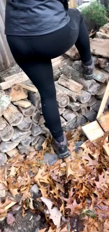 Using the wood to stay fit