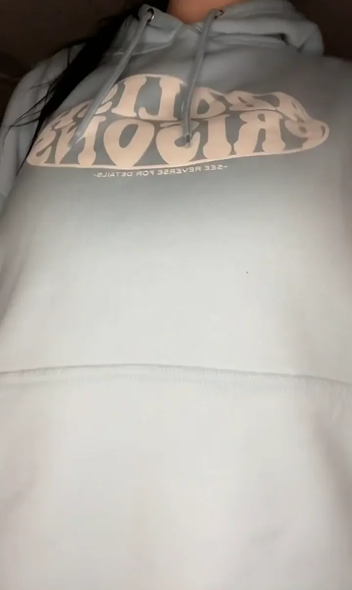 Huge Tits Bouncing in Oversized Hoodie Make You Cum 😍💦