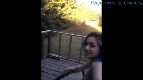 fucking on the deck in public!