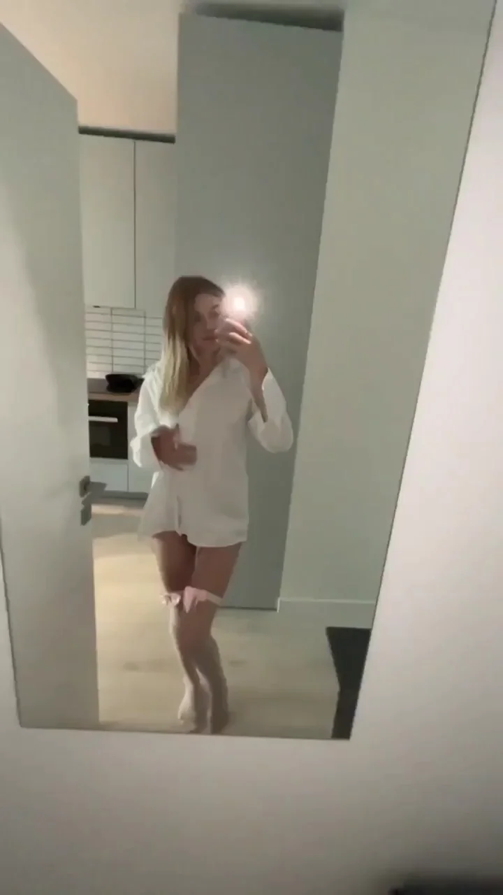 5'0 Fuckdoll Tease in White Lingerie Set 😈👙