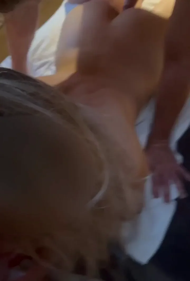 Stranger taking me hard and deep, while sucking husbands 🌶