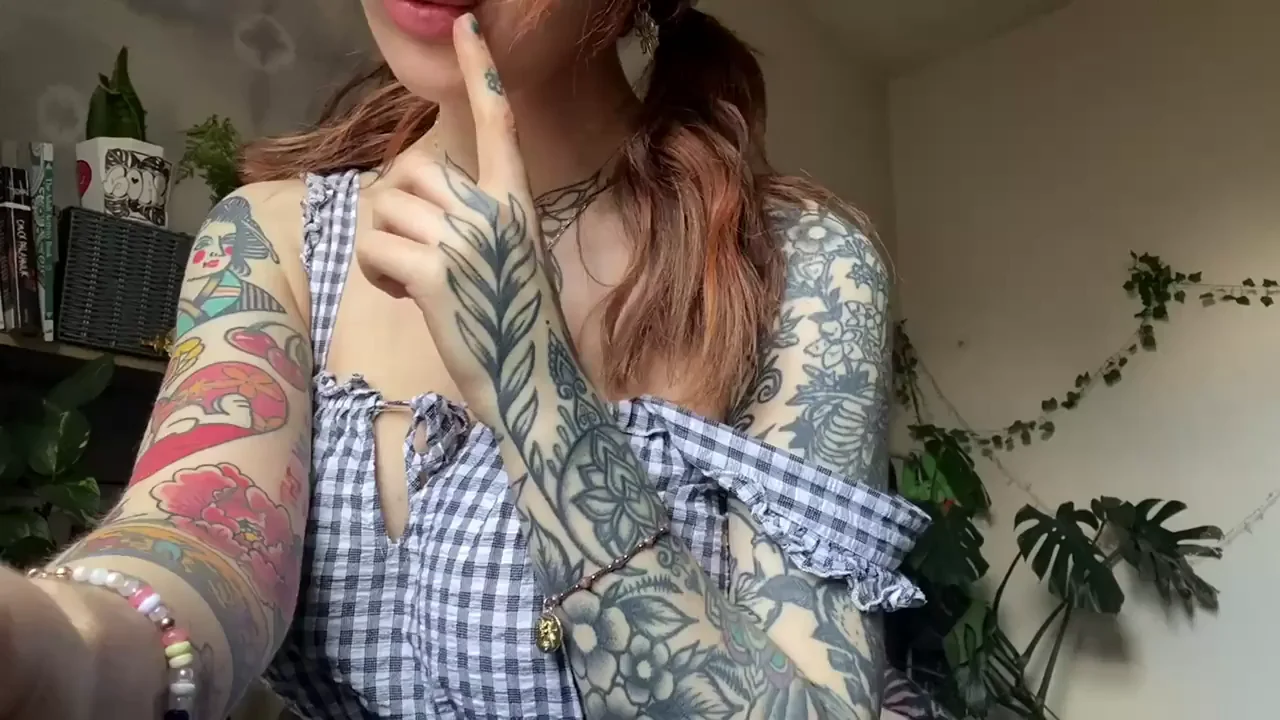 🔥 Imagine These Tatted Titties Bouncing on Your Cock! (OC Titty Drop Reveal) 💦