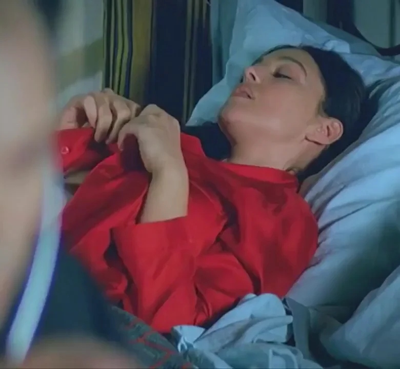 Monica Bellucci's Sultry Bed Tease & Window Curves 😈💋
