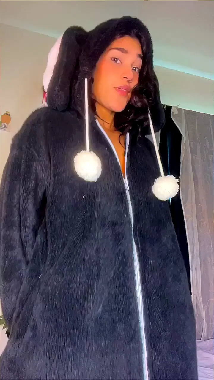 Bunny Hoodie Slut Begs for Cum on Mouth & Massive Tits 🐰💦🍆