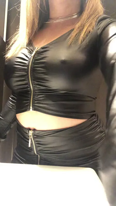 I love doing a little striptease