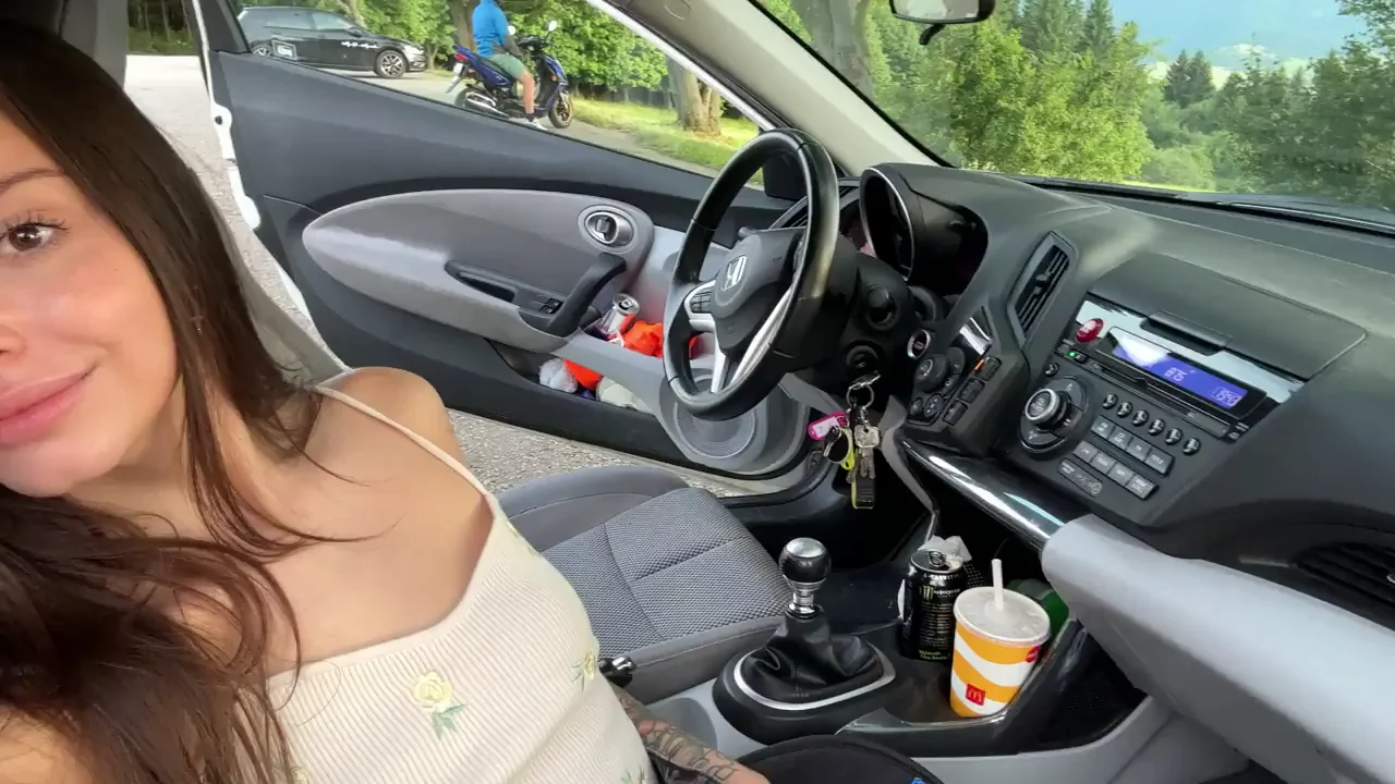 Would you ever pull it out in your car? [f]