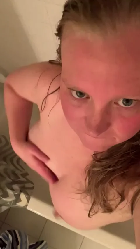 Permission to rub your cock between my tits is granted
