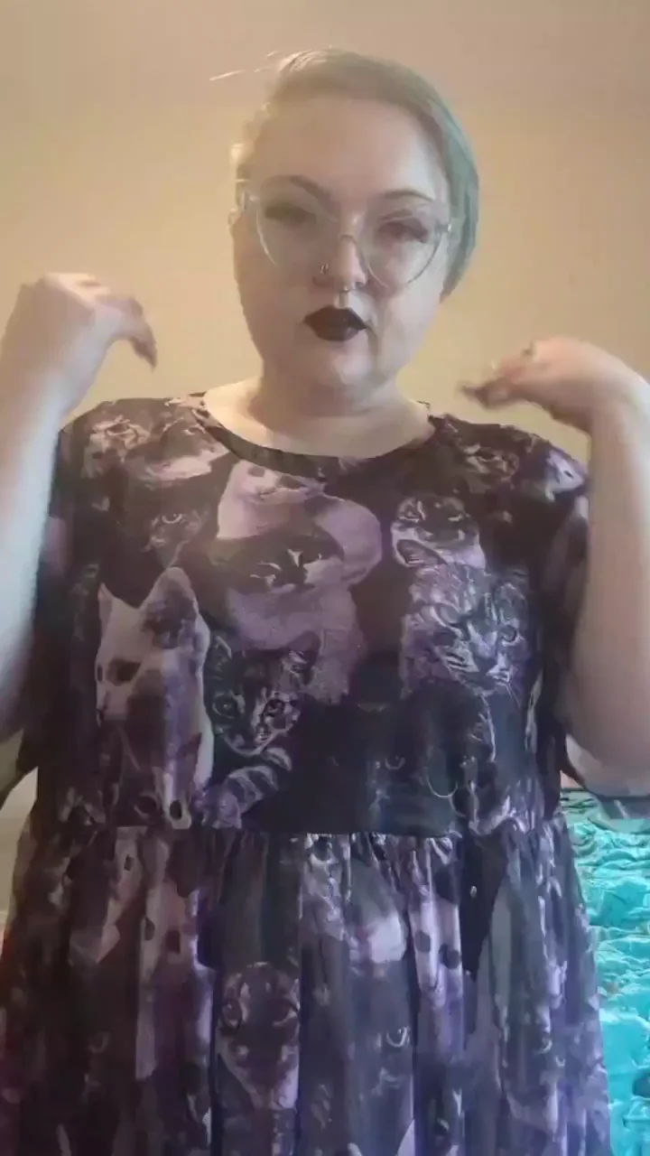 I love these little mesh see through dresses 😈ðŸ’œ