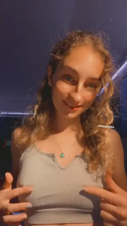 I hope my boobs aren’t too small for a titty drop ;)