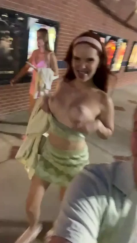 She caught me flashing a decided to join ;)
