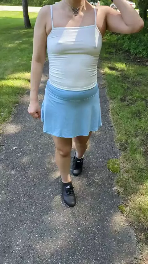 It's a fantastic day to take out my tits!