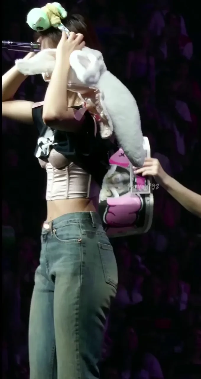 Tzuyu's Slutty Stage Tease: K-Pop Idol Booty Bounce & Crop Top Flash
