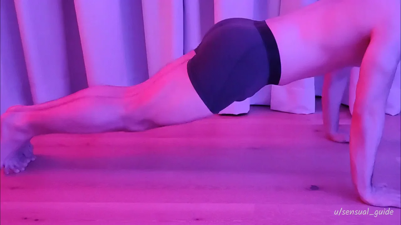 27[M] My gym teacher always told me to put my ass down when I was doing pushups - if it goes any lower my cock presses into the ground every rep though