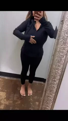 🔥 Zipped Tight or Unzipped Tits Out? MILF Tease in Dressing Room 😈