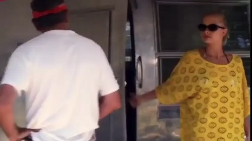 Jaime Pressly's butt in Poor White Trash (2000)