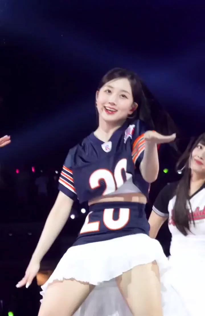 🔥 Haewon NMIXX Teasing in Tight Jersey & Mini Skirt 💦