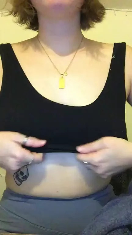 Craving Hands All Over My Bouncy Slutty Tits!