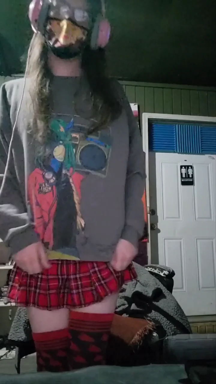 Cute Femboy Teases Big Dick Reveal 😈🍆