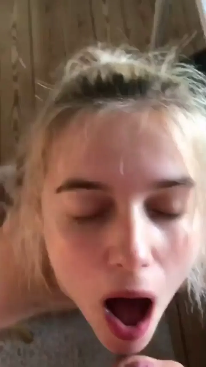 Huge load for my cute blonde college friend