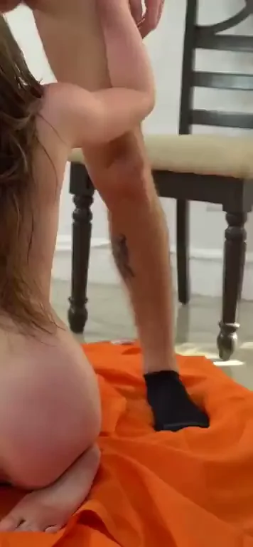 Still sucking for more even after getting face covered completely
