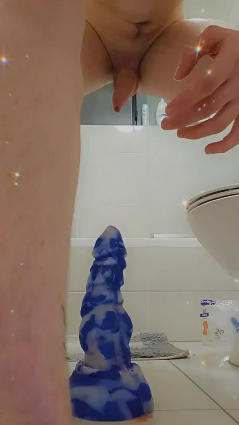 Obsessed with My Massive Bad Dragon Nova 🍆💙