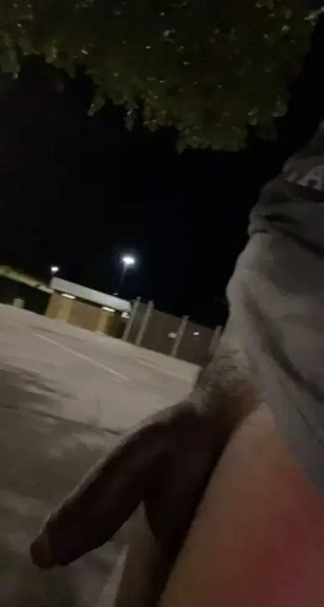 Monster BBC Bulging in Your Local Parking Lot 🔥🍆