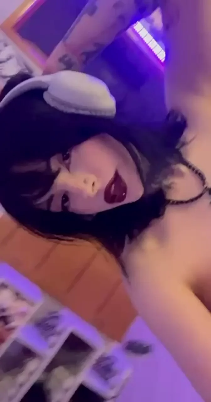Daddy's Naughty Alt-Goth Tease: Send-Nudes Beg for Discipline