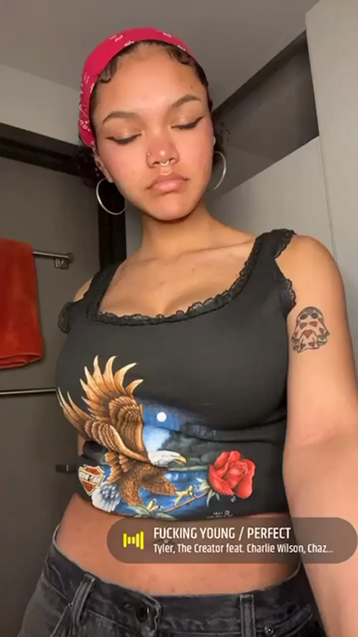 Maid with tatoos