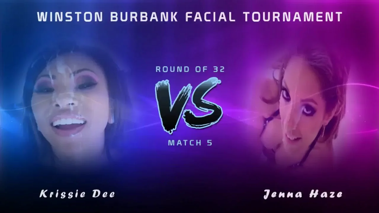 Winston Burbank Facial Tournament - Round of 32 - Match 5 - Krissie Dee vs. Jenna Haze (Link to poll in comments)