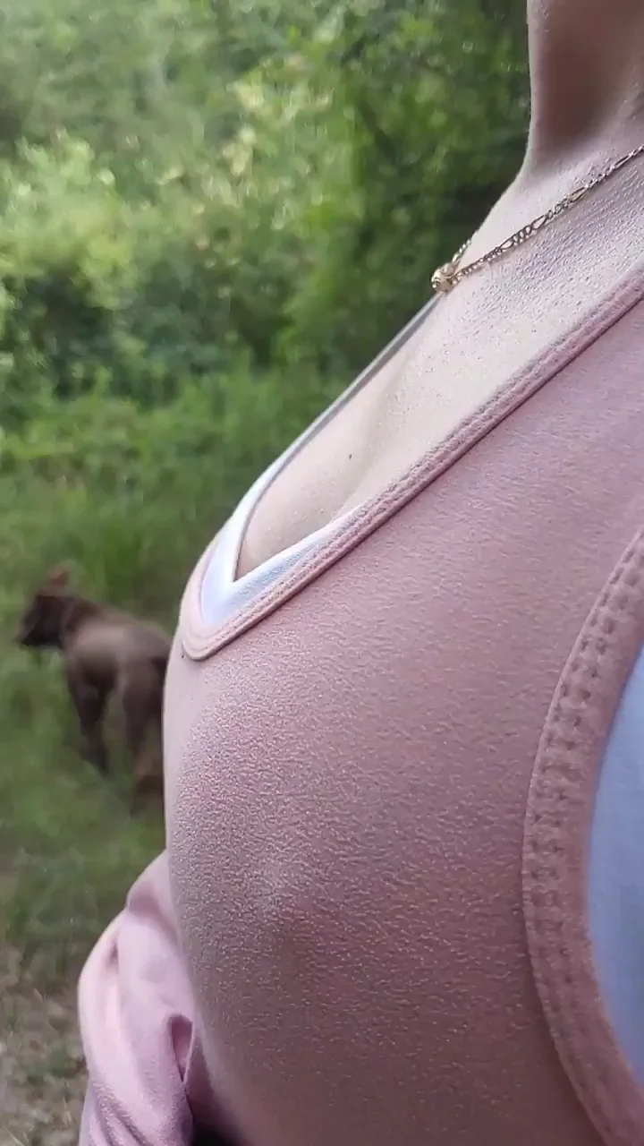 Perky Naturals Drop Hard in the Woods! 🍈🍈💦 [OC]