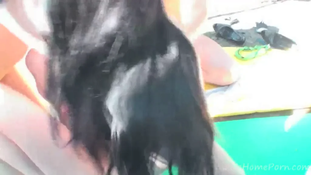 Naughty camping babes love playing with each other