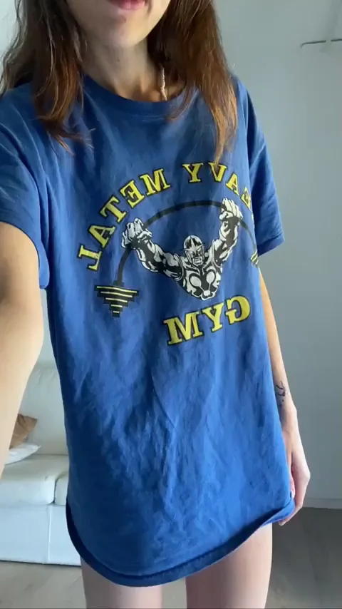 can i borrow your shirt daddy? pinky promise i won't have panties under