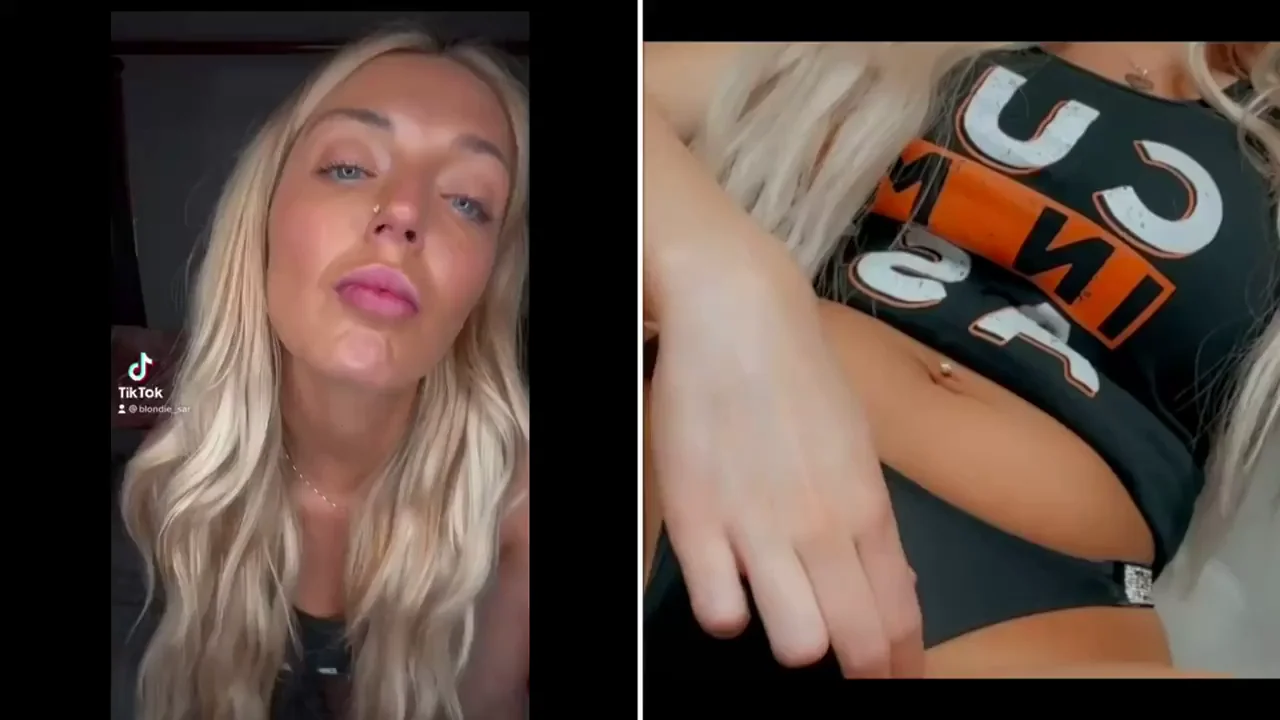 Preggo Mommy's TikTok Tease vs Real Pussy Reveal 😍🤰💦