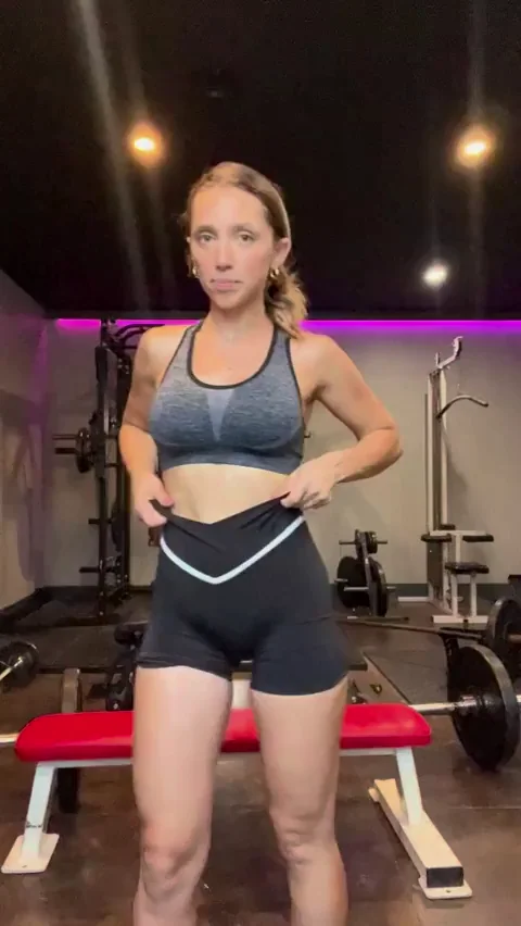 In the gym.. let me strip for you