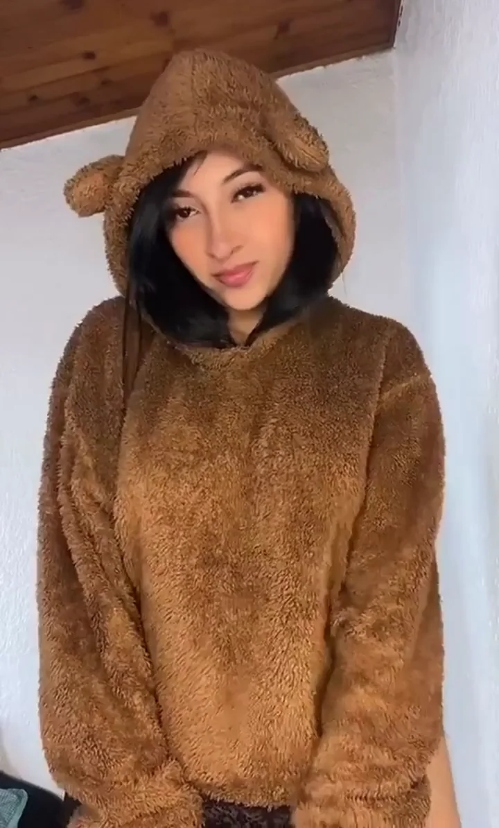 PJs On or Off? 🐻🍈 Big Titty Tease