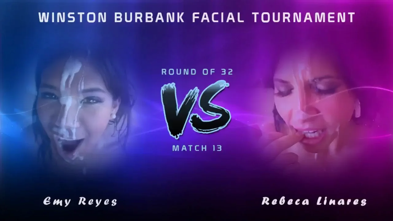 Winston Burbank Facial Tournament - Round of 32 - Match 13 - Emy Reyes vs. Rebeca Linares (Please vote! Link in comments)